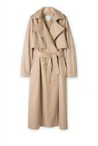 Country Road Long Line Trench Coat